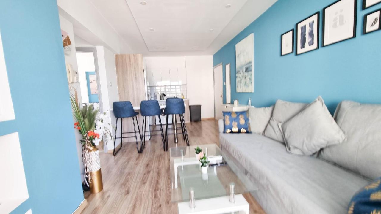 Modern Retreat: 2Br Stylish Apt With Comfy Rooms! Smart Tv With 200Mbps Internet Lárnaka Kültér fotó